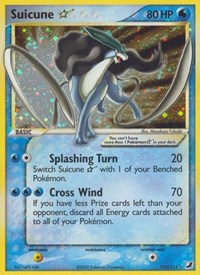 pokemon Unseen Forces Suicune Star