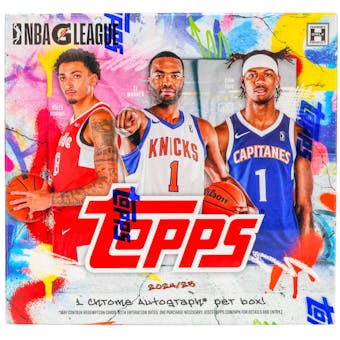 2024-25 Topps NBA G-League hobby box