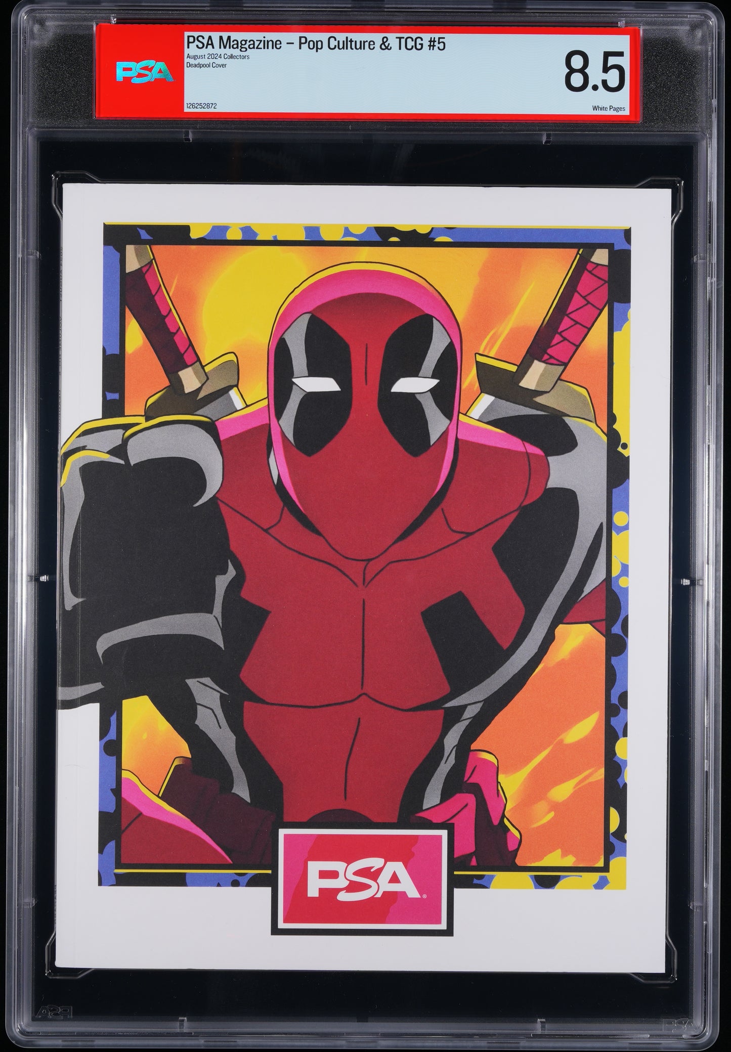 Collectors PSA Magazine Pop Culture & TCG #5 DEADPOOL