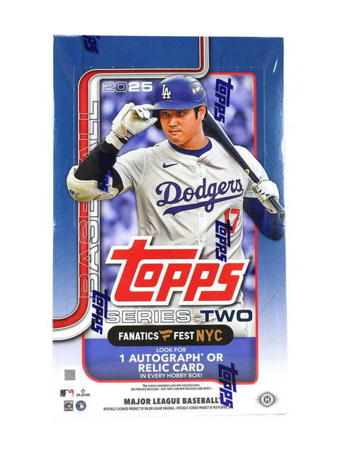2025 Topps Series 2 Fanatics Fest Exclusive Baseball Hobby Box