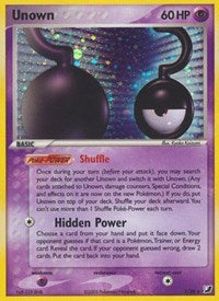pokemon Unseen Forces Unown (?)