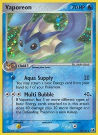 pokemon Unseen Forces Vaporeon