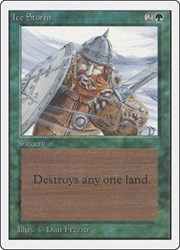 MTG Unlimited Edition Ice Storm