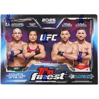2025 Topps Finest UFC Hobby Box