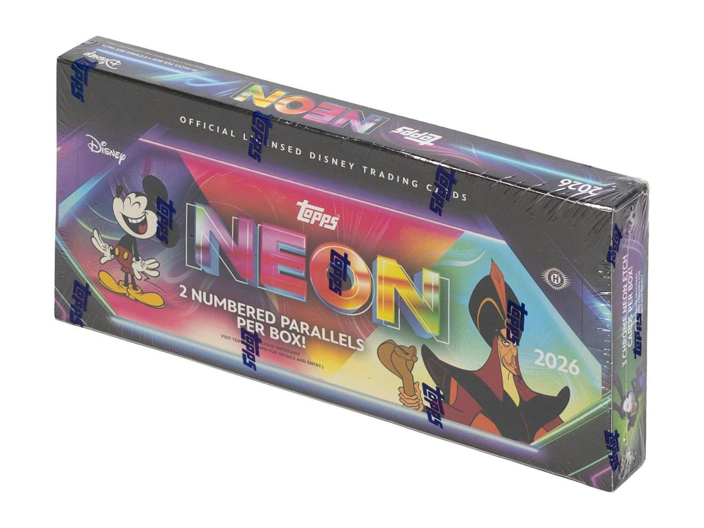 2026 Topps Disney Neon Trading Card Hobby Box