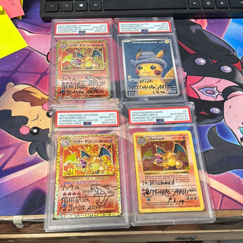 RICHARD KUO: 4 graded cards + shipping