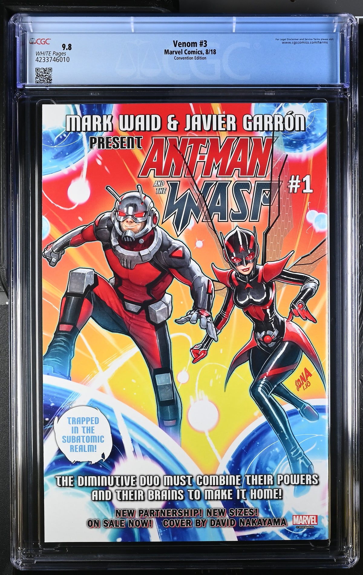 Marvel Comics Venom #3 2018 Convention Edition CGC 9.8