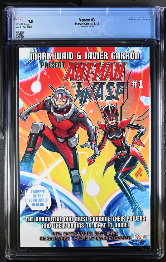 Marvel Comics Venom #3 2018 Convention Edition CGC 9.8