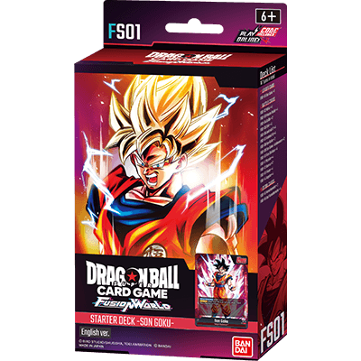 ドラゴンボール超 フュージョンワールド カードゲーム スターターデッキ1: 孫悟空 FS01