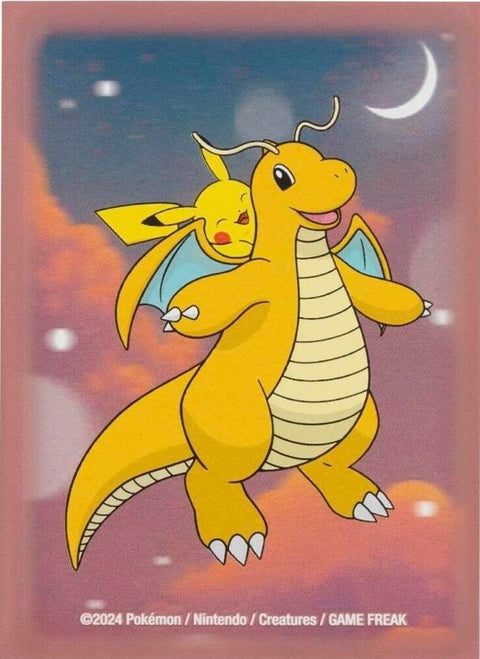 Pokemon Center Card Sleeves: Dreamy Dragonite & Pikachu