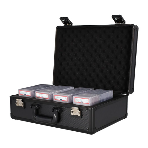 Graded Card Locking Case: 4 Row