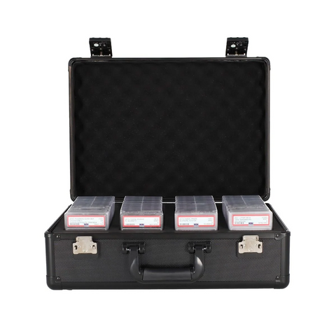 Graded Card Locking Case: 4 Row