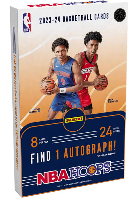 2023-24 NBA Hoops Basketball Hobby Box