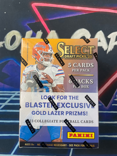 2023 Panini Football Select Draft Picks Blaster