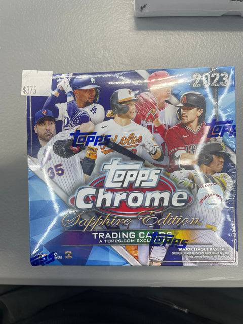 2023 Topps Chrome Sapphire Edition Hobby Box