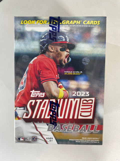 Topps 2023 Stadium Club Baseball Blaster