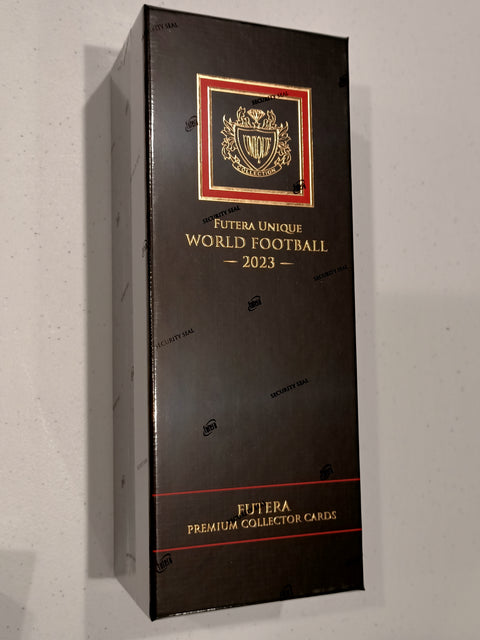 2023 Futera Unique World Football box