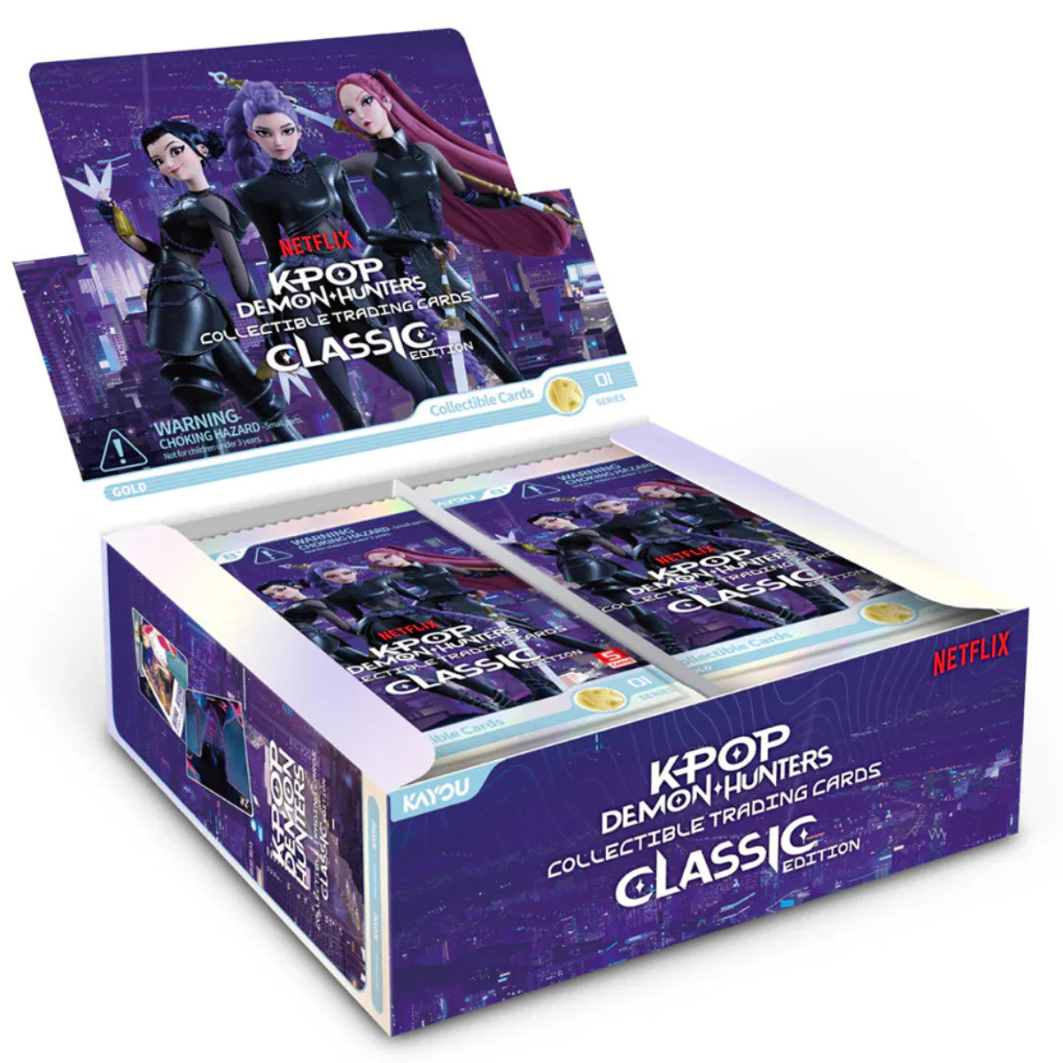 Kayou - KPop Demon Hunters Collectible Cards Booster Box (20 Pk) - Classic Edition