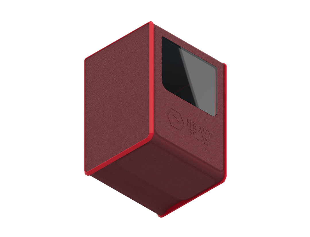 Heavy Play: RFG DECKBOX MAX - BARBARIAN RED 80 DS