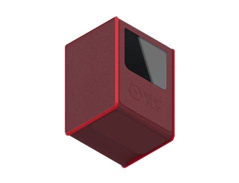 Heavy Play: RFG DECKBOX MAX - BARBARIAN RED 80 DS