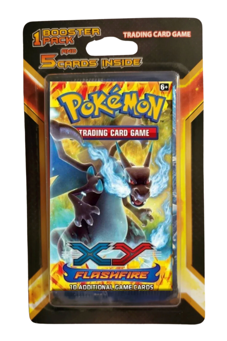 Pokemon TCG: Flashfire Blister Booster Pack + 5 Bonus Cards