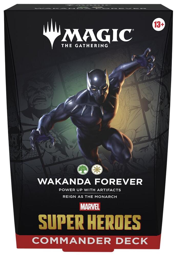 Magic: The Gathering Wakanda Forever Marvel Super Heroes Commander Deck