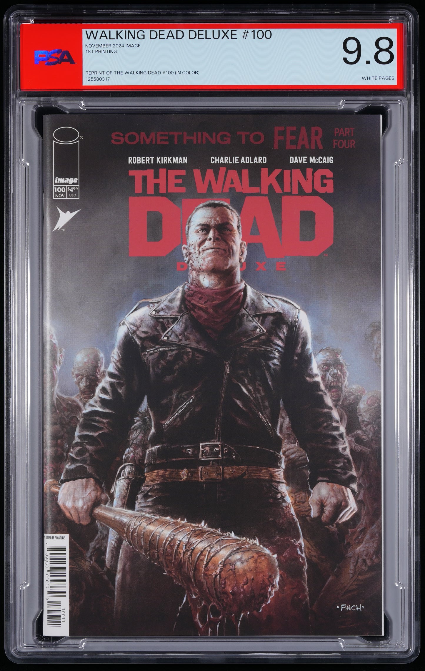 Image The Walking Dead Deluxe #100 1