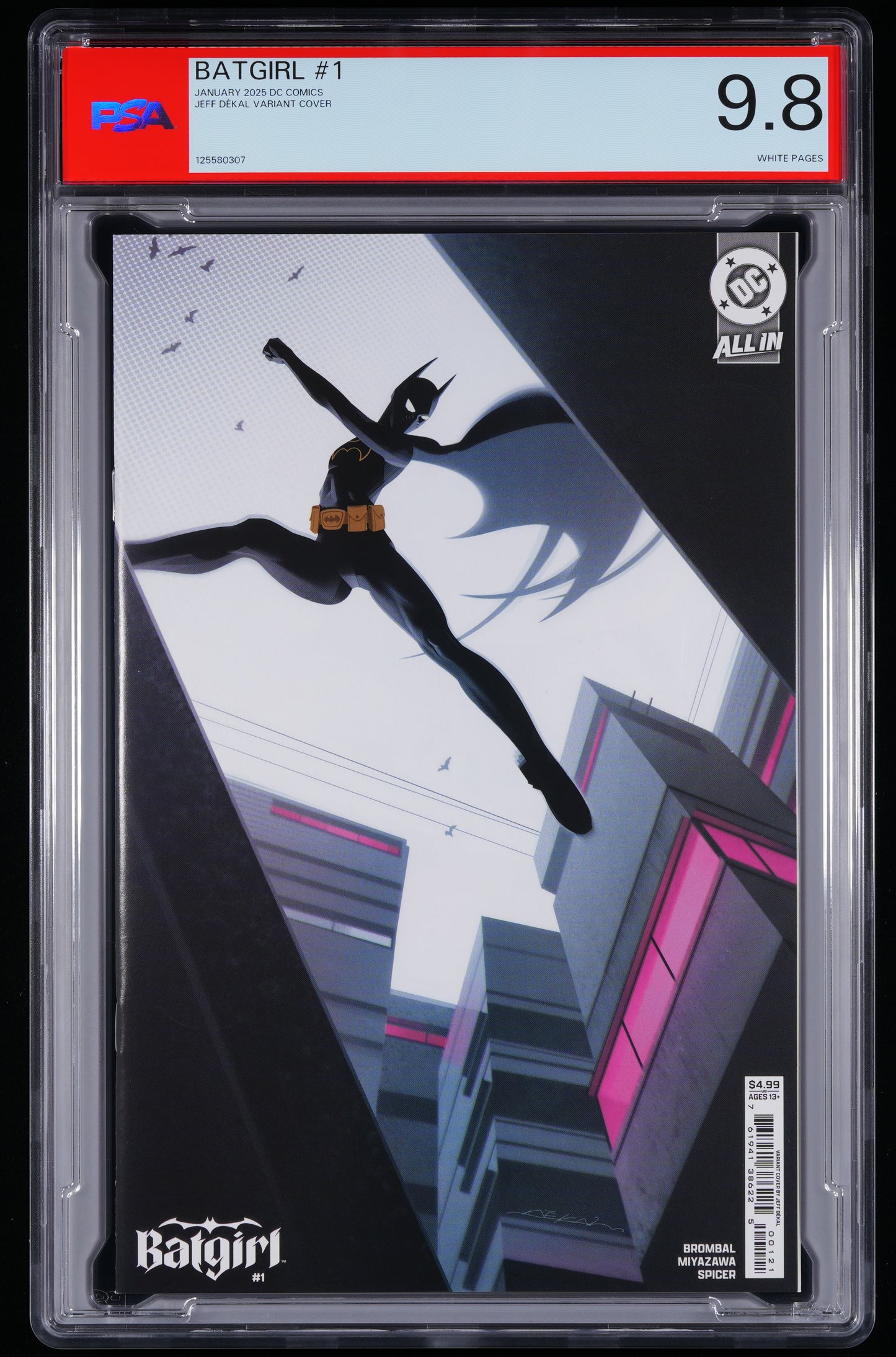 DC Comics Batgirl #1 NONE JEFF DKAL VARIANT COVER