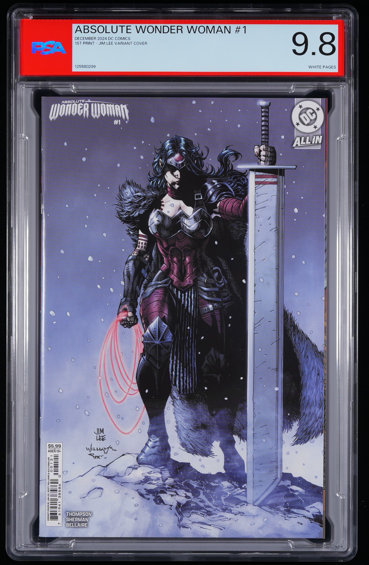 DC Comics Absolute Wonder Woman #1 LANGUAGEENG