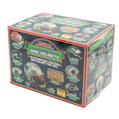 2023 Football TriStar Mini Helmet Series 2 box