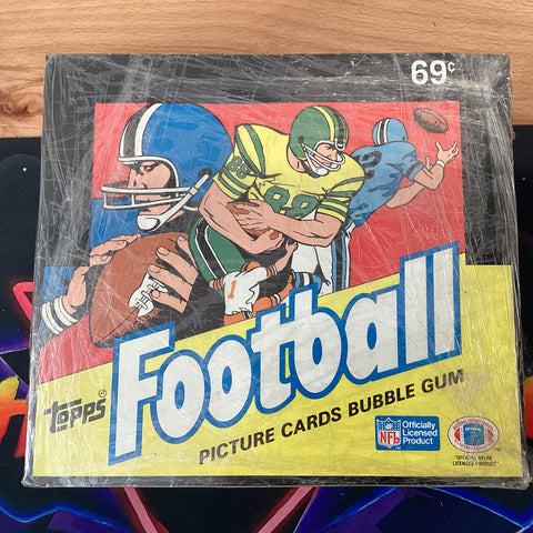 1987 Topps Football Cello Box Sealed