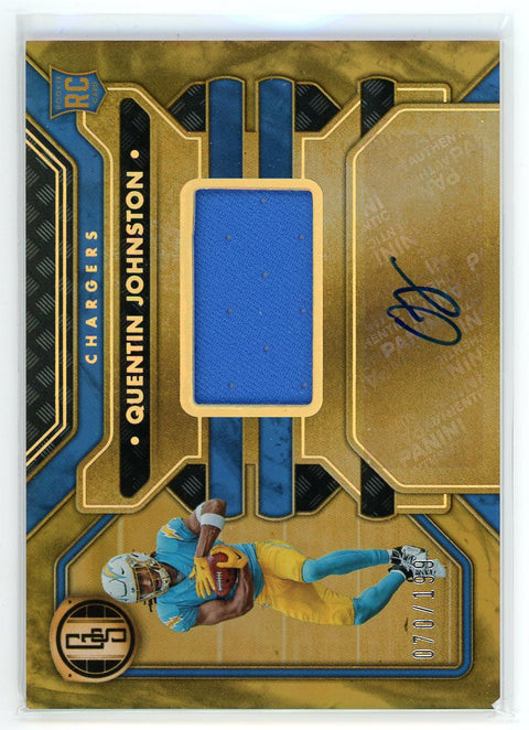 2023 Panini Gold Standard #229 Quentin Johnson /199