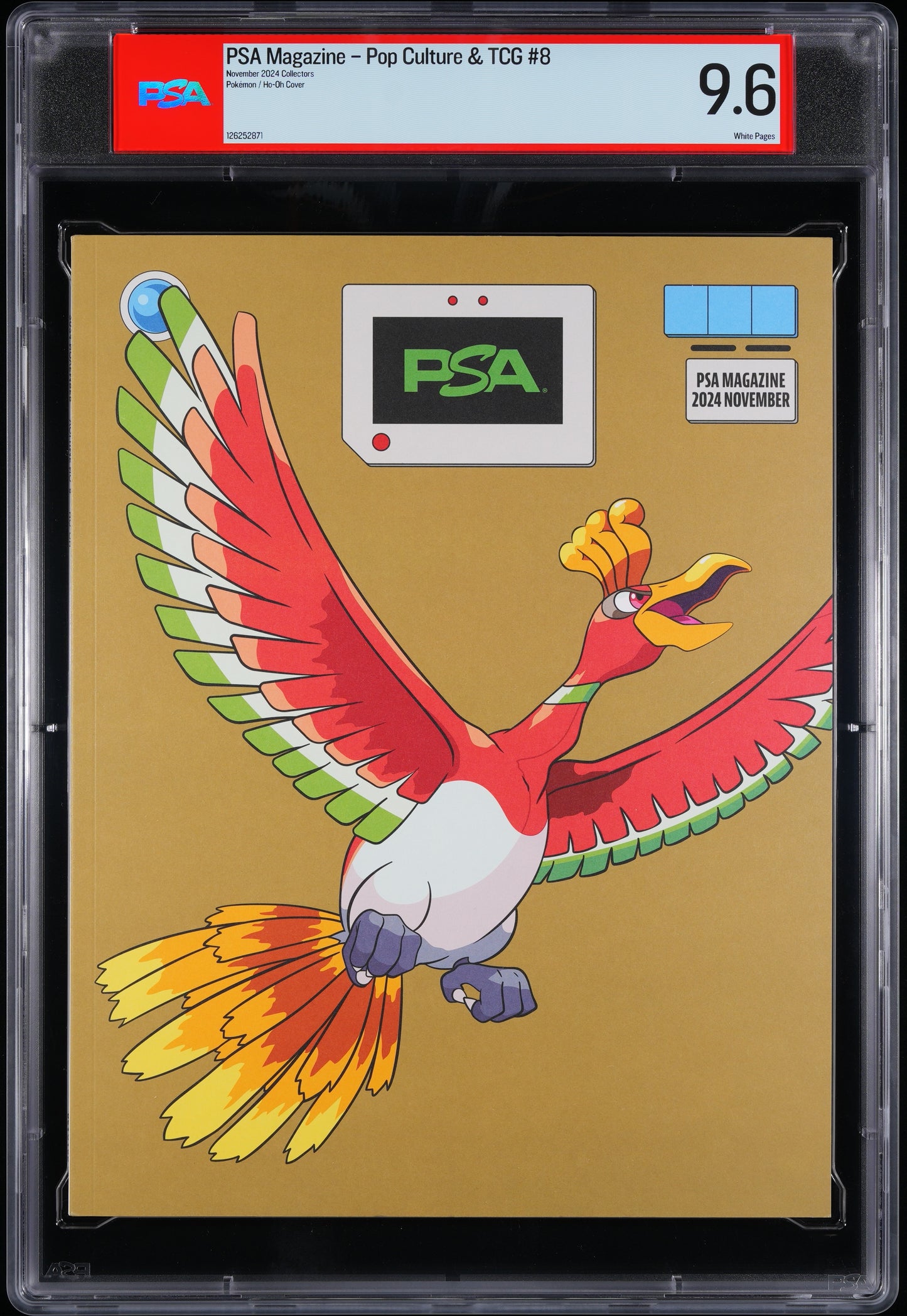 Collectors PSA Magazine Pop Culture & TCG #8 POKEMON/HO-OH