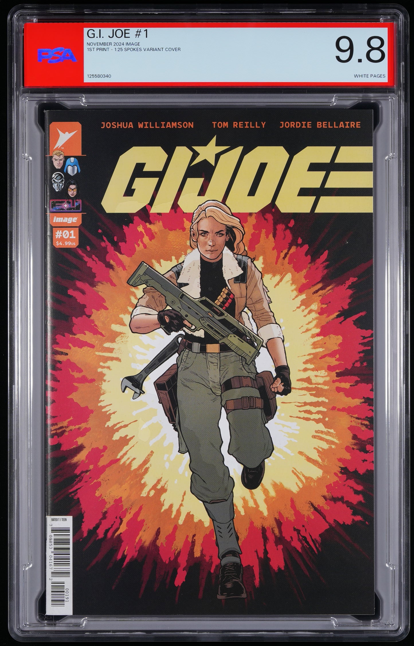 Image G.I. Joe #1 1 1:25 JEFFREY SPOKES VARIANT COVER