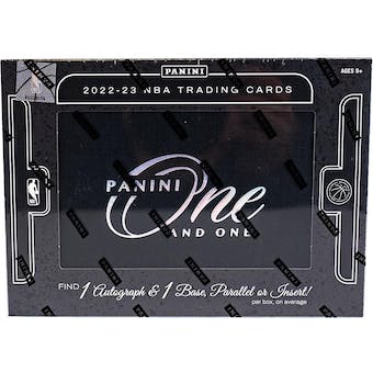 2022-23 Panini One and One Basketball Hobby Box