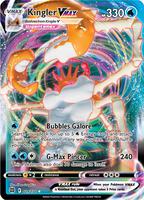 Pokemon,SWSH09: Brilliant Stars,Kingler VMAX - 029/172,Holofoil,Ultra Rare,Near Mint