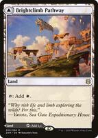 Magic: The Gathering,Zendikar Rising,Brightclimb Pathway - 259,Foil,Rare,Near Mint