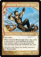 Magic: The Gathering,Mystery Booster 2,Gerrard, Weatherlight Hero (Future Sight) - 251,Foil,Rare,Lightly Played