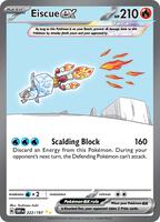 Pokemon,SV03: Obsidian Flames,Eiscue ex - 222/197,Holofoil,Special Illustration Rare,Near Mint