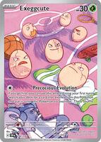 Pokemon,SV08: Surging Sparks,Exeggcute - 192/191,Holofoil,Illustration Rare,Near Mint