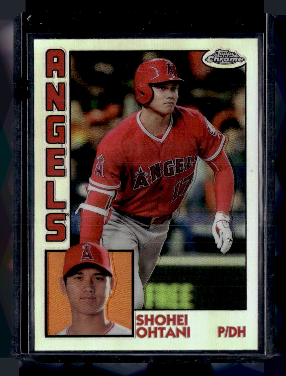 Topps 2019 Topps Chrome,2019 Topps Chrome,Shohei Ohtani - 84TC-25,1984 Topps Baseball 35th Anniversary