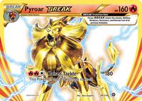 Pokemon,XY - Steam Siege,Pyroar BREAK - 24/114,Holofoil,Rare BREAK,Lightly Played