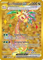 Pokemon,SV08: Surging Sparks,Alolan Exeggutor ex - 248/191,Holofoil,Hyper Rare,Near Mint