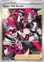 Pokemon,SWSH01: Sword & Shield Base Set,Team Yell Grunt (Full Art) - 202/202,Holofoil,Ultra Rare,Lightly Played