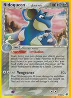 Pokemon,EX Dragon Frontiers,Nidoqueen (Delta Species) - 7/101,Holofoil,Holo Rare,Near Mint