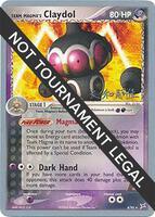Pokemon,World Championship Decks,Team Magma's Claydol - 2004 (Tsuguyoshi Yamato) - 8/95,Normal,Rare,Near Mint