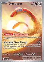 Pokemon,SV02: Paldea Evolved,Orthworm - 224/193,Holofoil,Illustration Rare,Near Mint