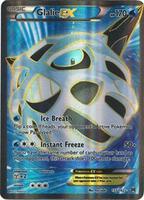 Pokemon,XY - BREAKthrough,Glalie EX (Full Art) - 155/162,Holofoil,Ultra Rare,Lightly Played