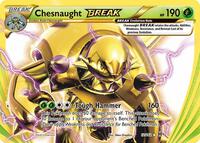 Pokemon,XY - BREAKthrough,Chesnaught BREAK - 12/162,Holofoil,Ultra Rare,Near Mint