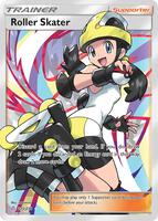 Pokemon,SM - Cosmic Eclipse,Roller Skater (Full Art) - 235/236,Holofoil,Ultra Rare,Lightly Played
